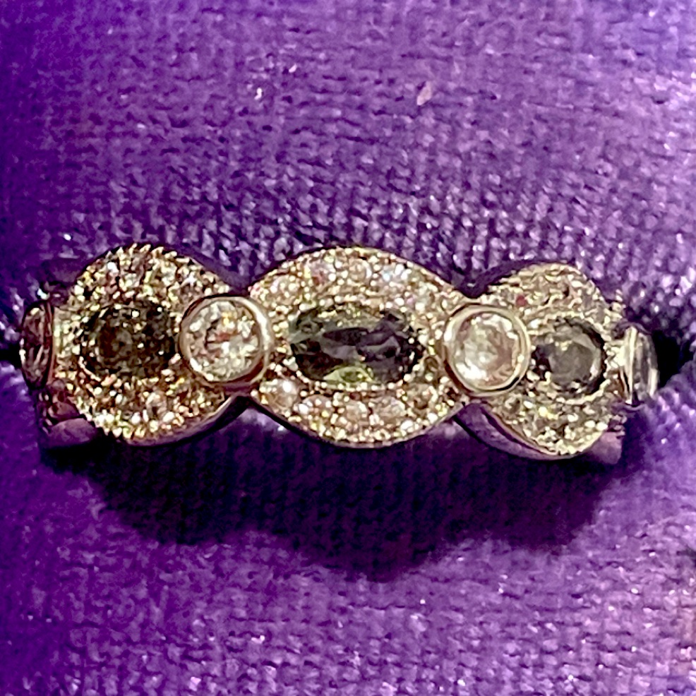 Ring Bomb Party Rbp Retro Og Peridot Wanderlust Sz7 Htf Nwt 25$